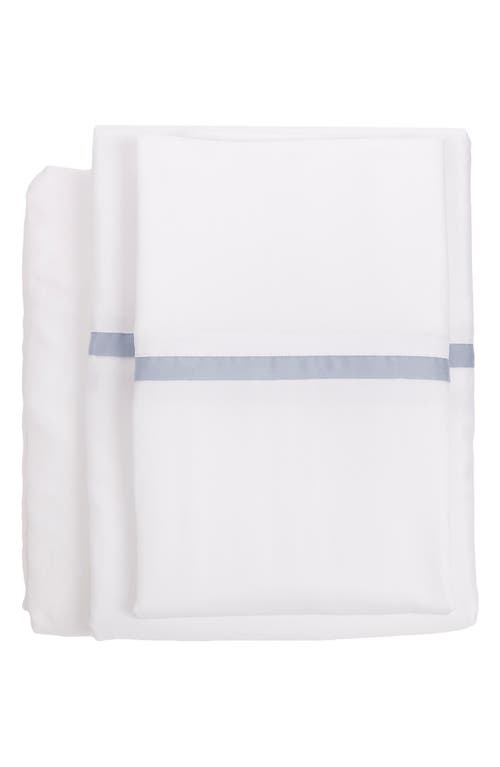Pom Pom At Home Langston Sateen Sheet Set In White