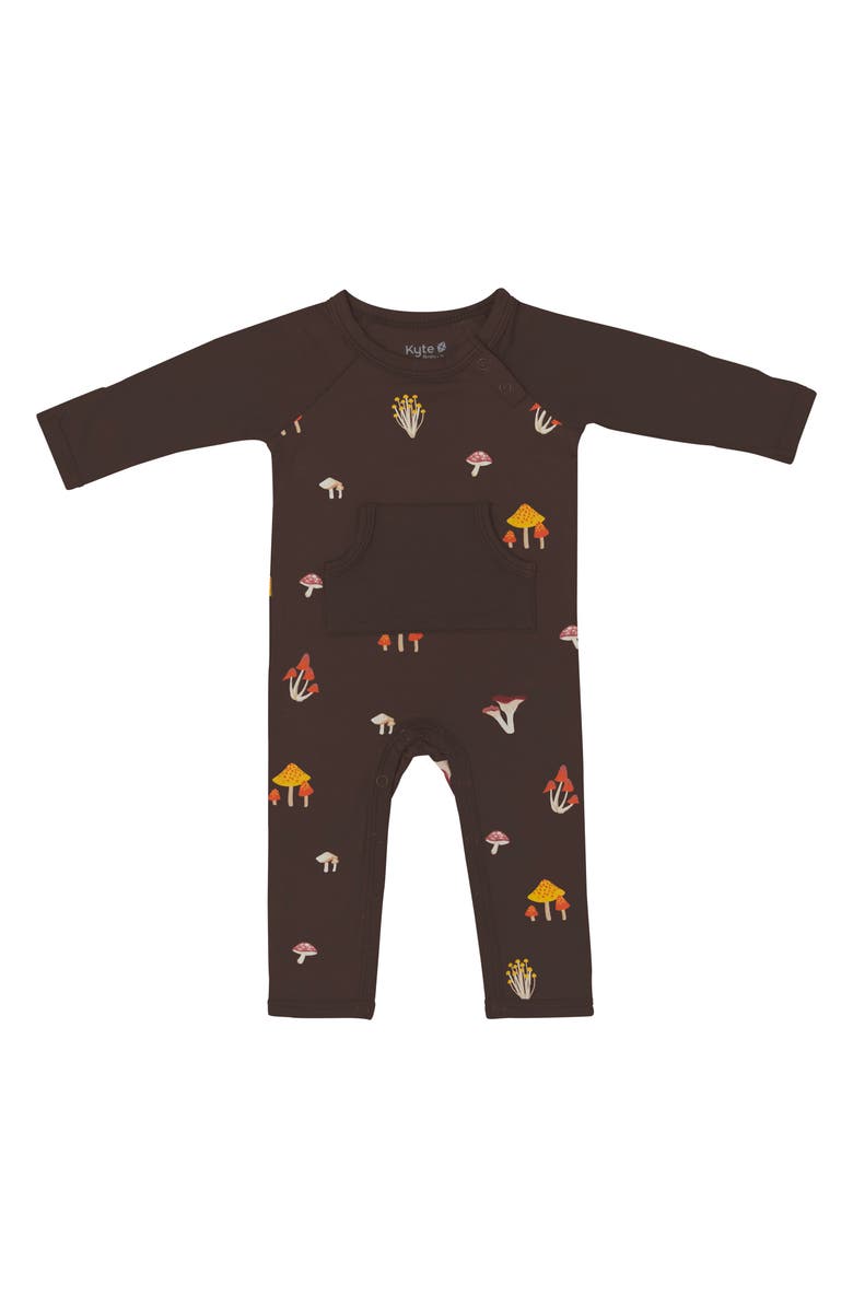Kyte BABY Fungi Longall Romper, Main, color, Fungi