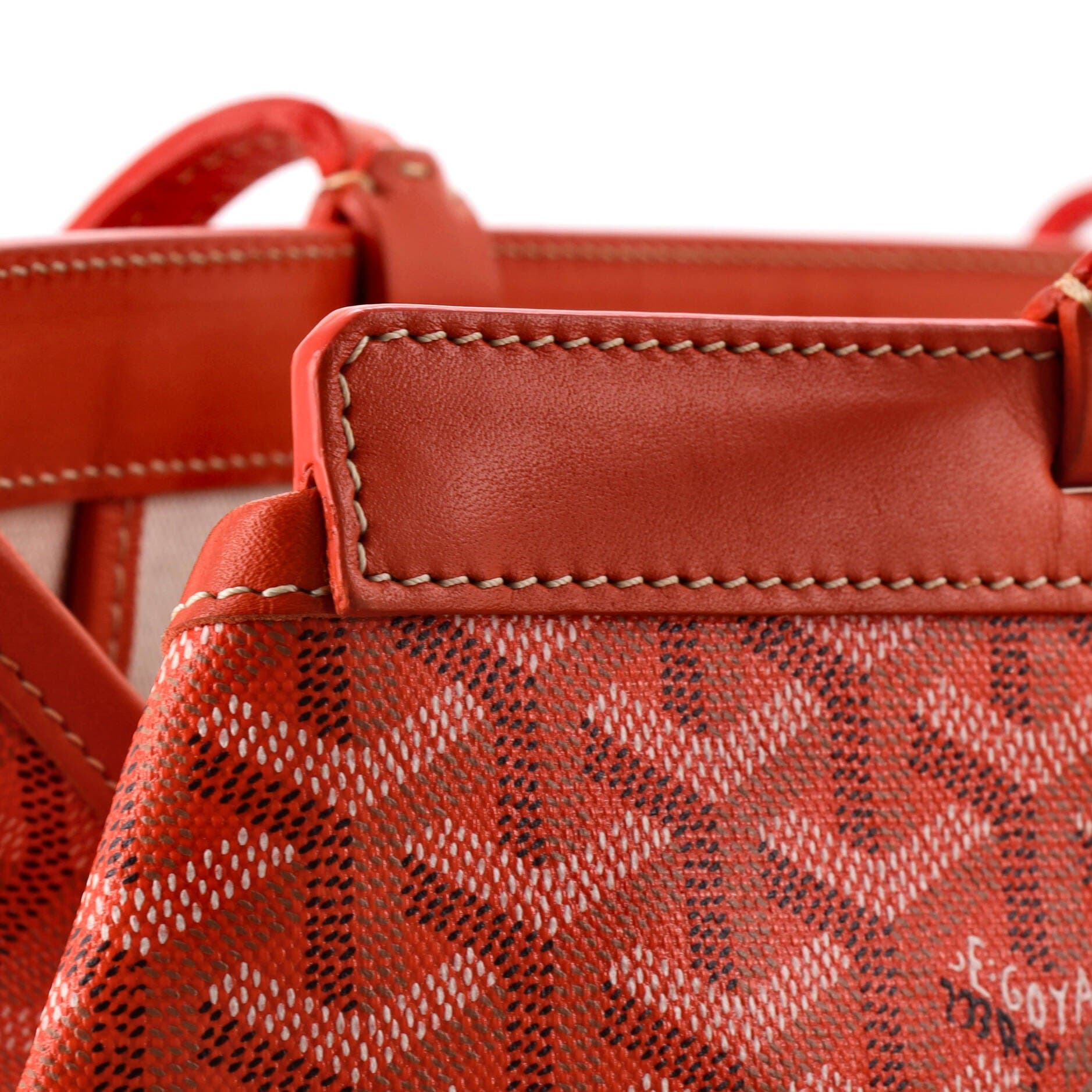 Bellechasse Bag Coated Canvas PM, Alternate, color, Orange