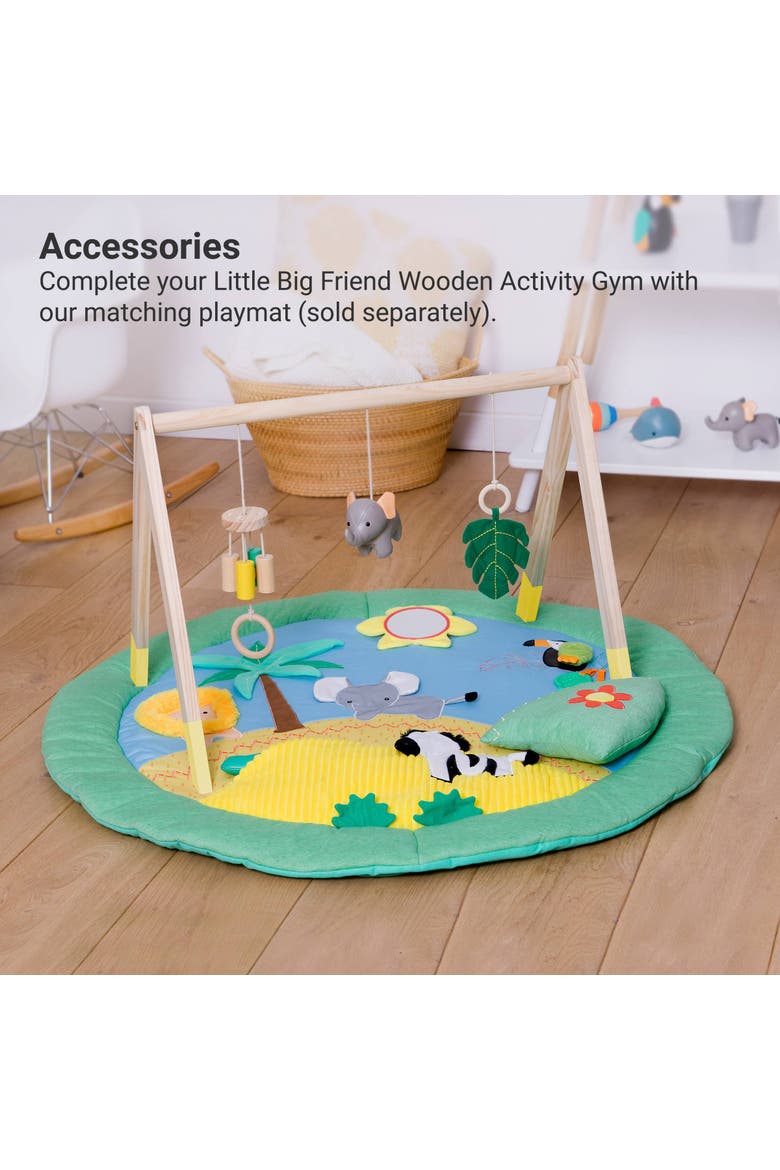Wooden Activity Arch - Jungle, Baby Gym & Sensory Toys, Alternate, color, Multicolor