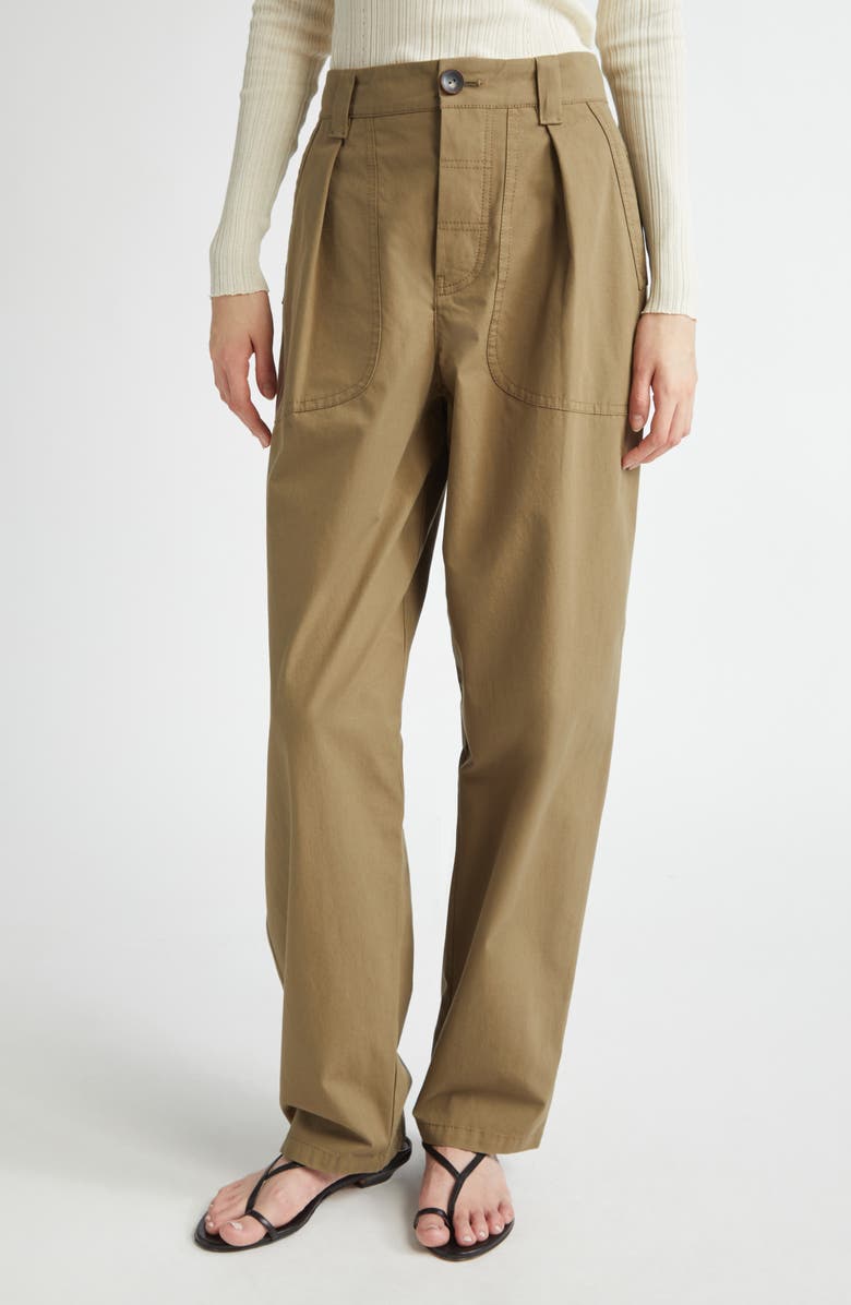 NACKIYÈ Bread & Butter Pleated Cargo Pants, Main, color, 