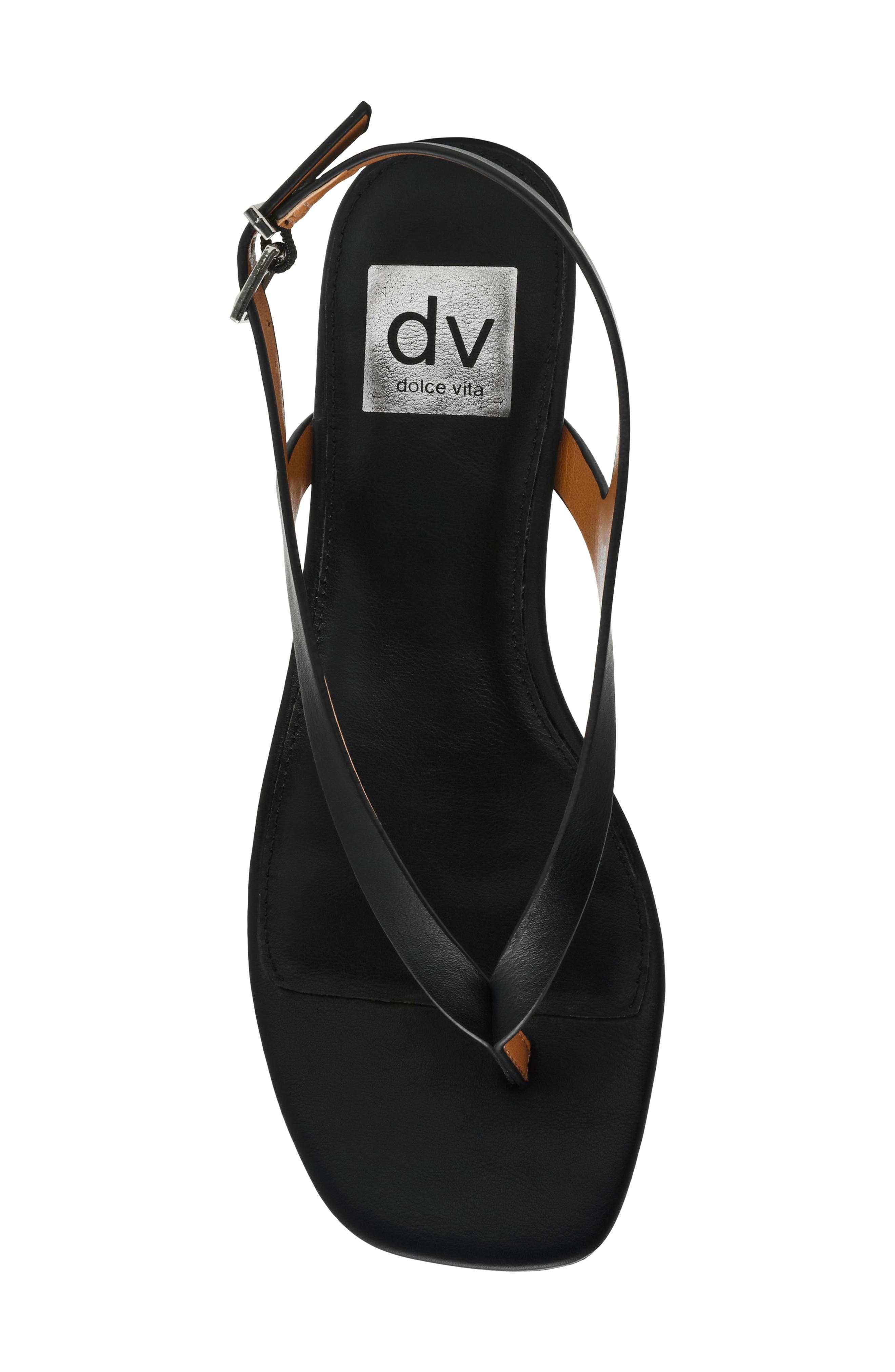 DV by Dolce Vita Birdie Slingback Sandal, Alternate, color, Black