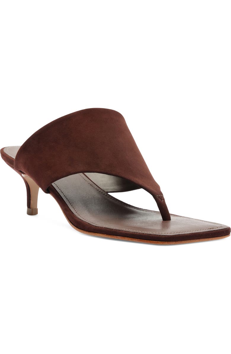 Schutz Sage Sandal, Main, color, Root Brown