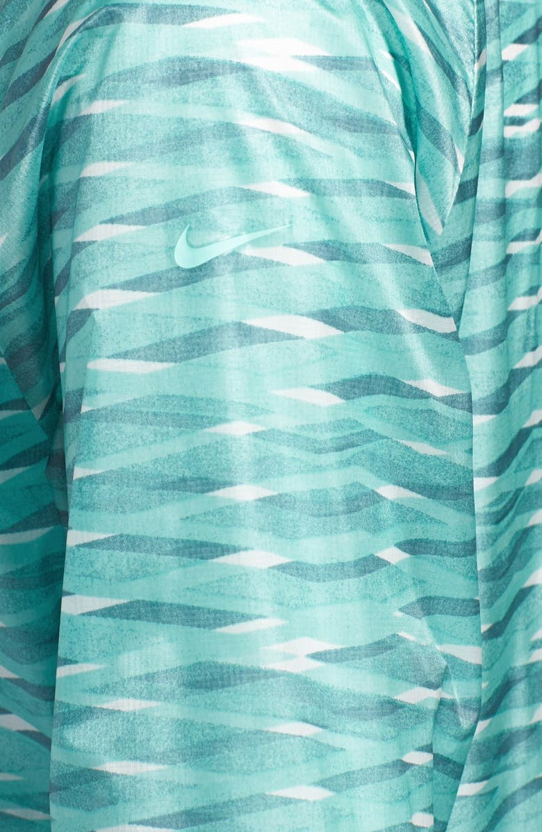 Nike 'Packable Crisscross' Wind & Water Resistant Training Jacket, Alternate, color,