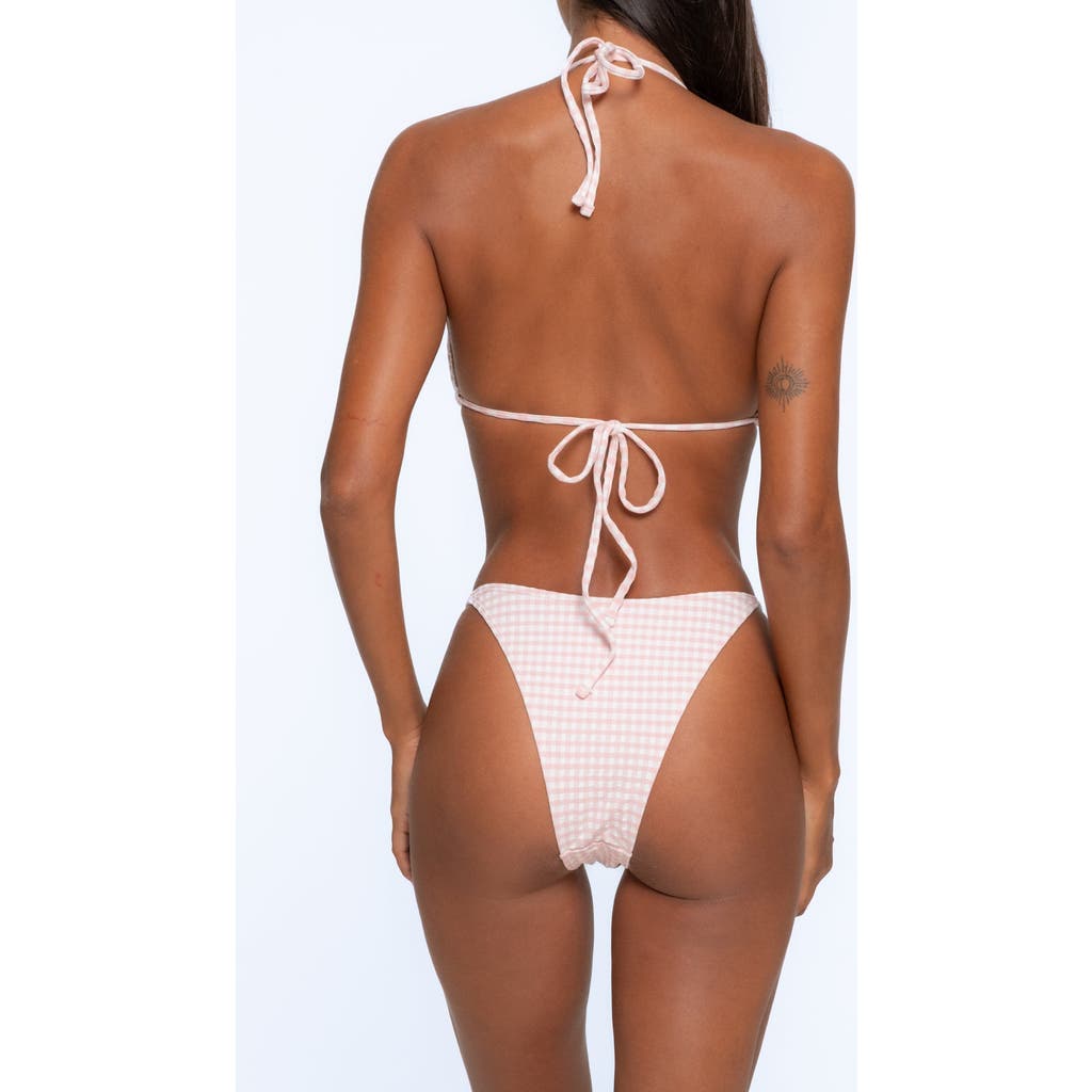 One Empire Keani Bikini Bottoms in Pink at Nordstrom, Size Large