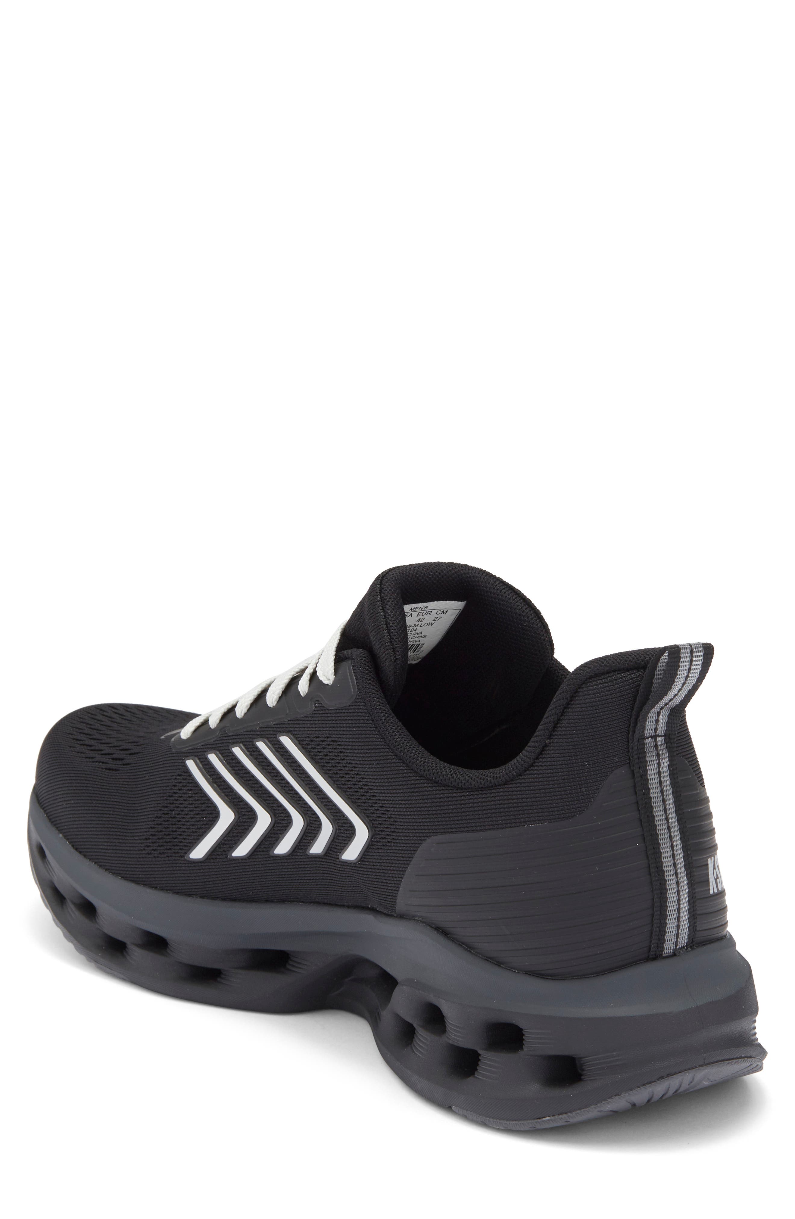 K-Swiss Melrose Tubes Lite Sneaker, Alternate, color, Black/ Silver