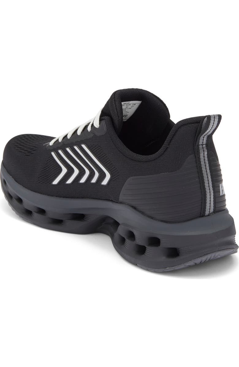 K-Swiss Melrose Tubes Lite Sneaker, Alternate, color, Black/ Silver