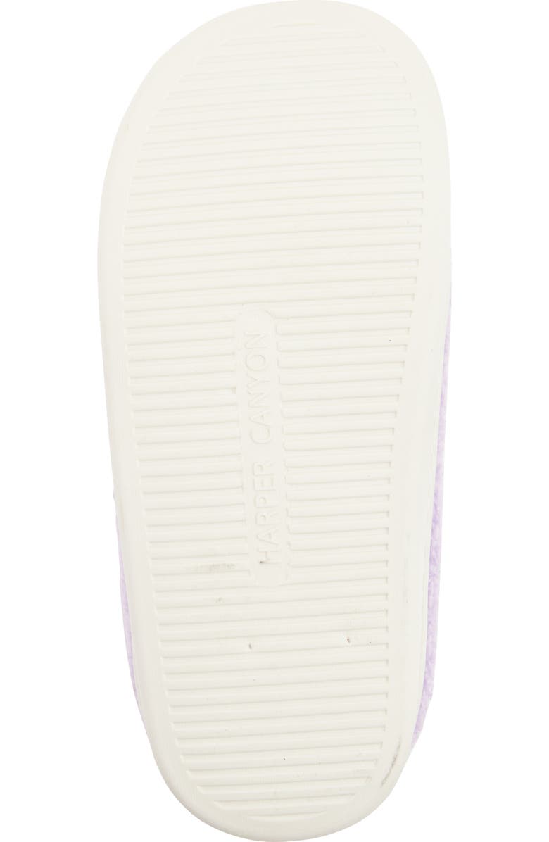 Harper Canyon Kids' Smile Slipper, Alternate, color, Purple