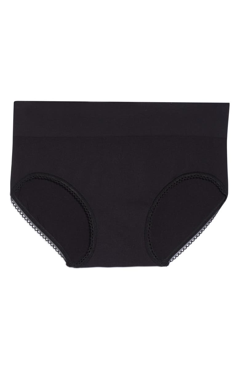 Wacoal Feeling Flexible Briefs, Alternate, color, Black