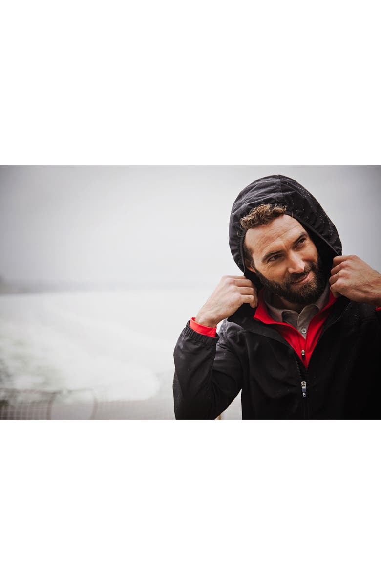 Cutter & Buck Charter Full Zip Jacket, Alternate, color, Black