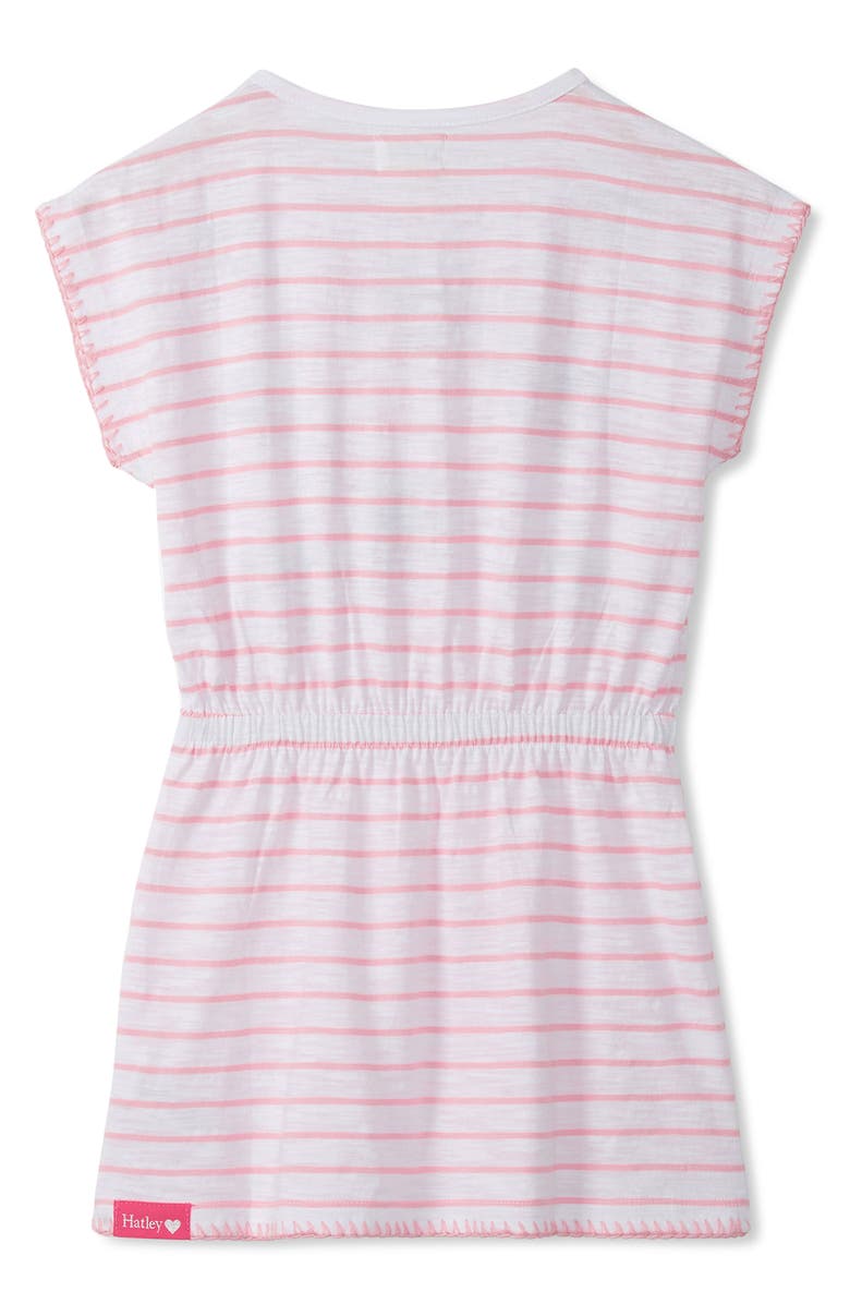 Hatley Kids' Strawberry Sequin Cinch Waist Dress, Alternate, color, 