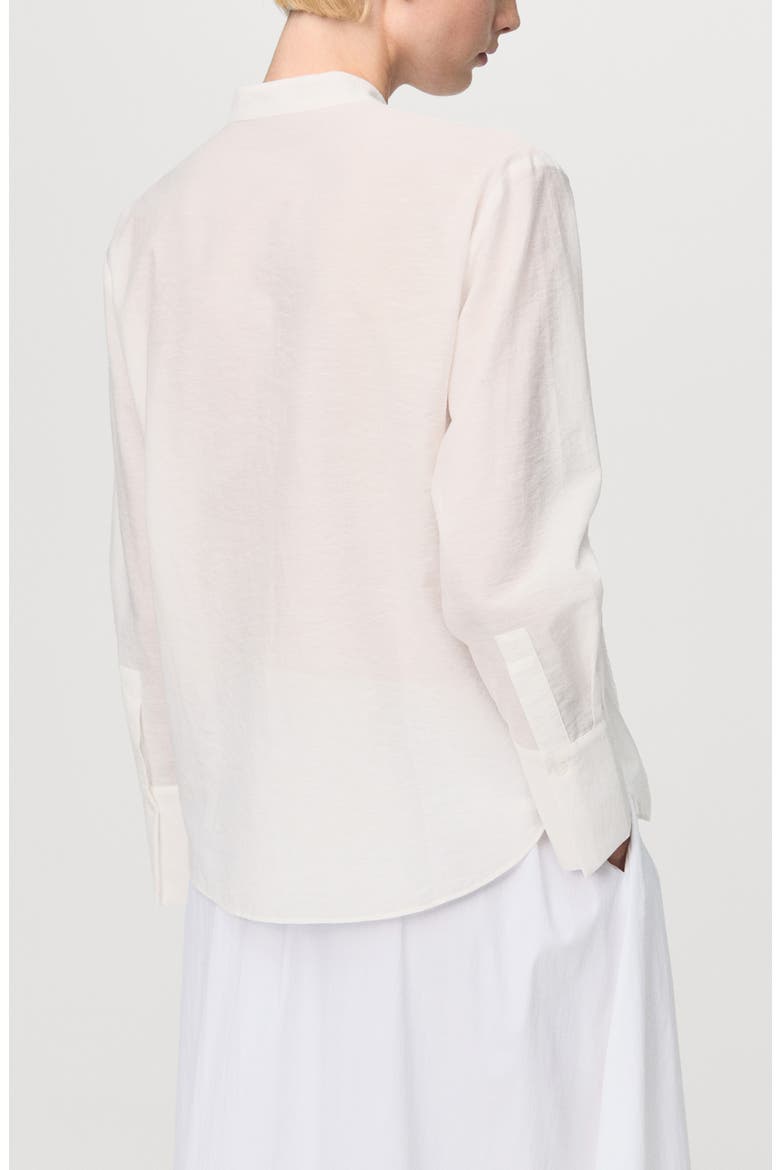 Stitch Detail Shirt, Alternate, color, ECRU