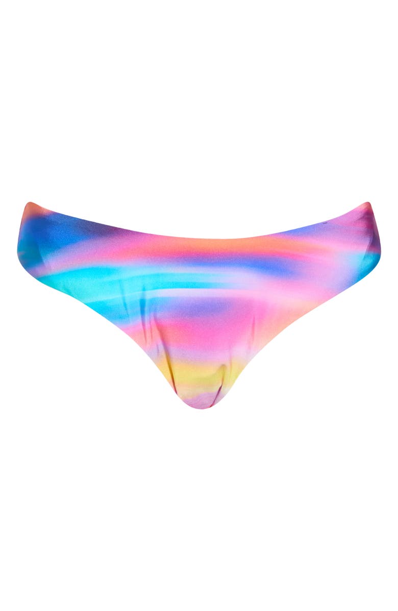 La Blanca Sunset Scoop Front Bikini Bottoms, Alternate, color, 