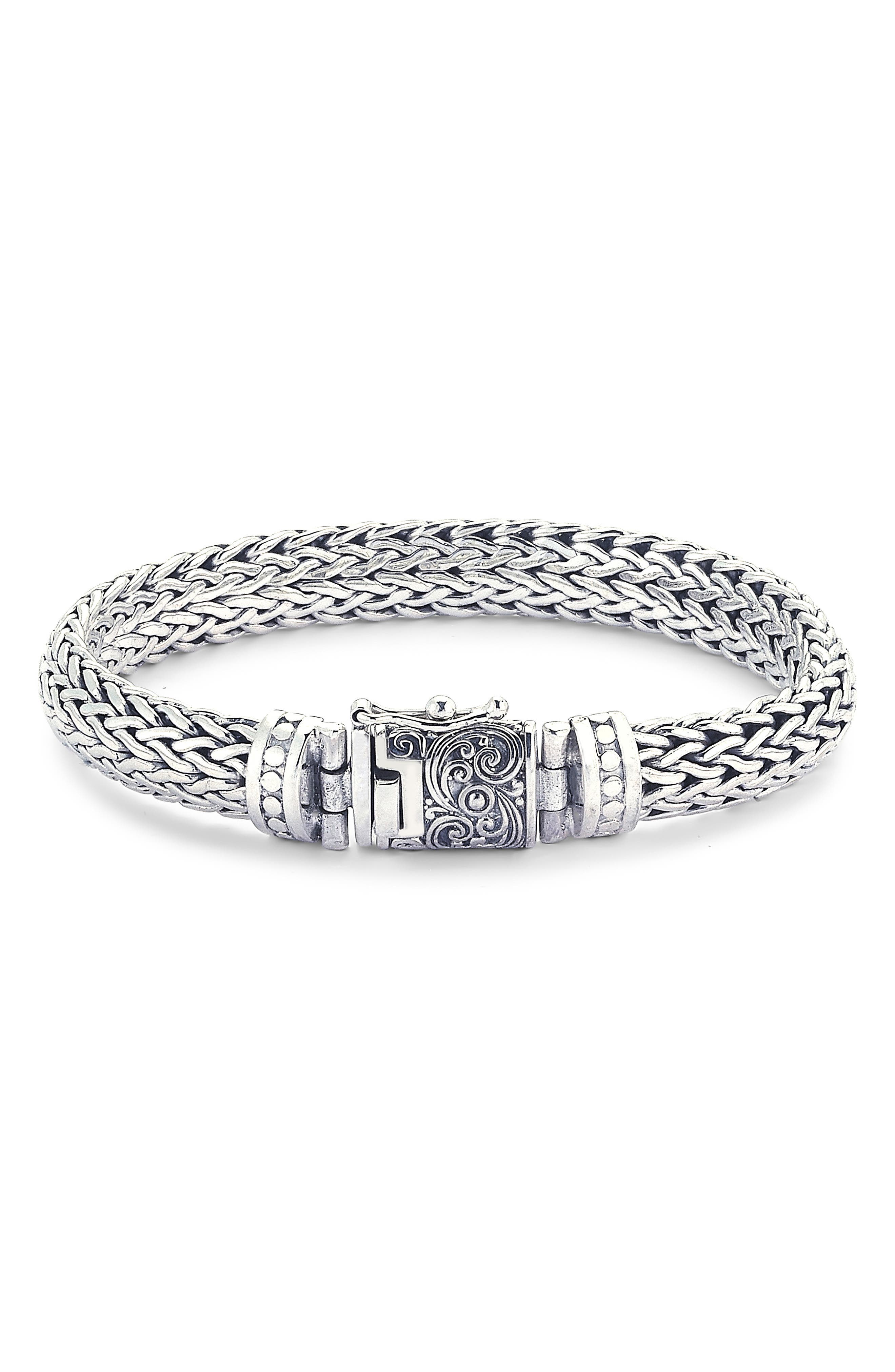 SAMUEL B. Sterling Silver Chain Bracelet