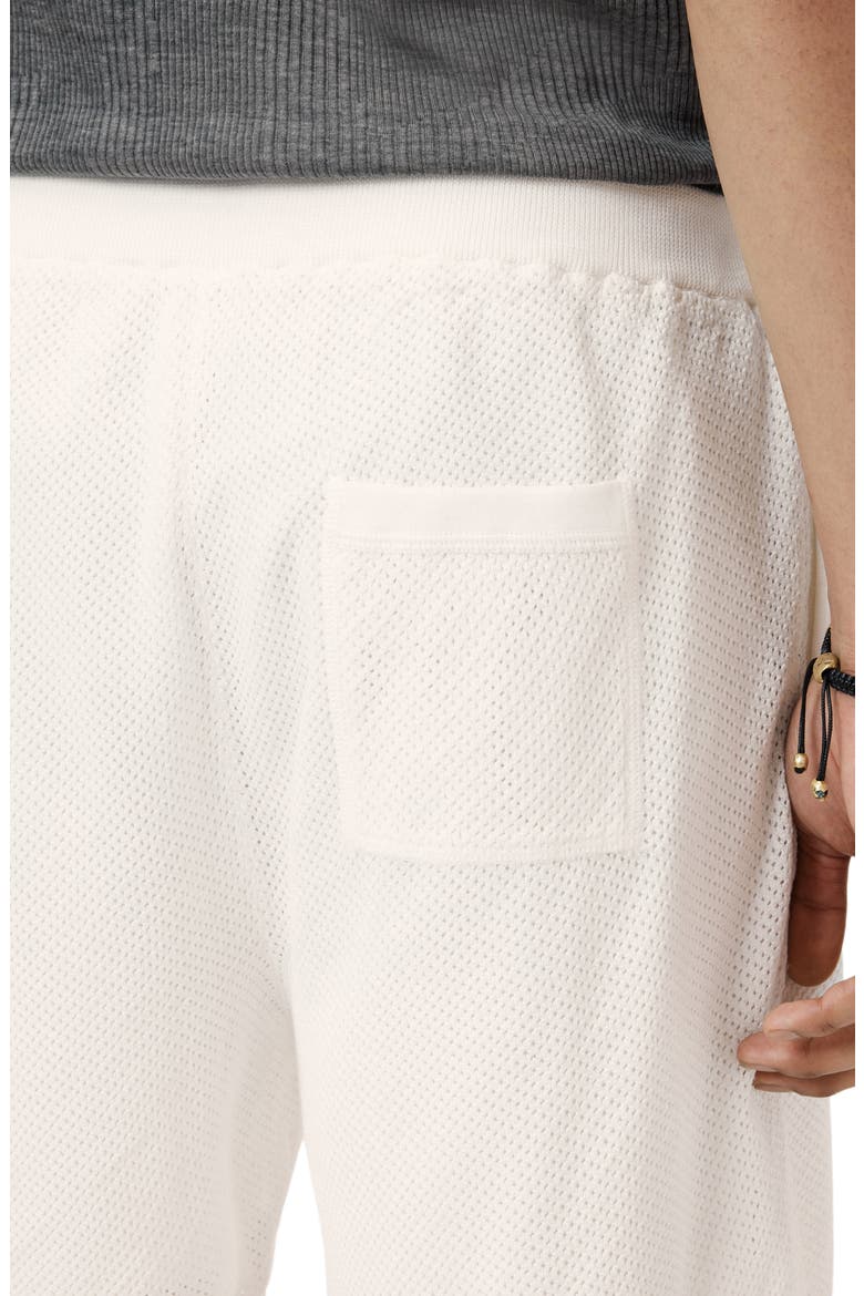 Marvin Mesh Sweater Shorts, Alternate, color, WHITE