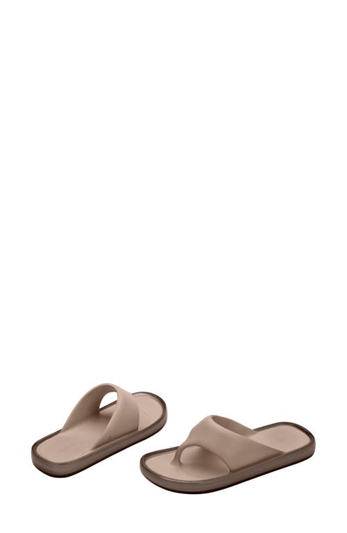 Melissa Float Jelly Thong Sandal In Beige, Women's At Urban Outfitters In Beige