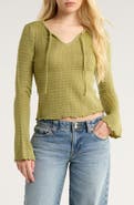 PacSun Diana Pointelle Sweater