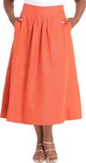Estelle Kaia Linen Blend Skirt