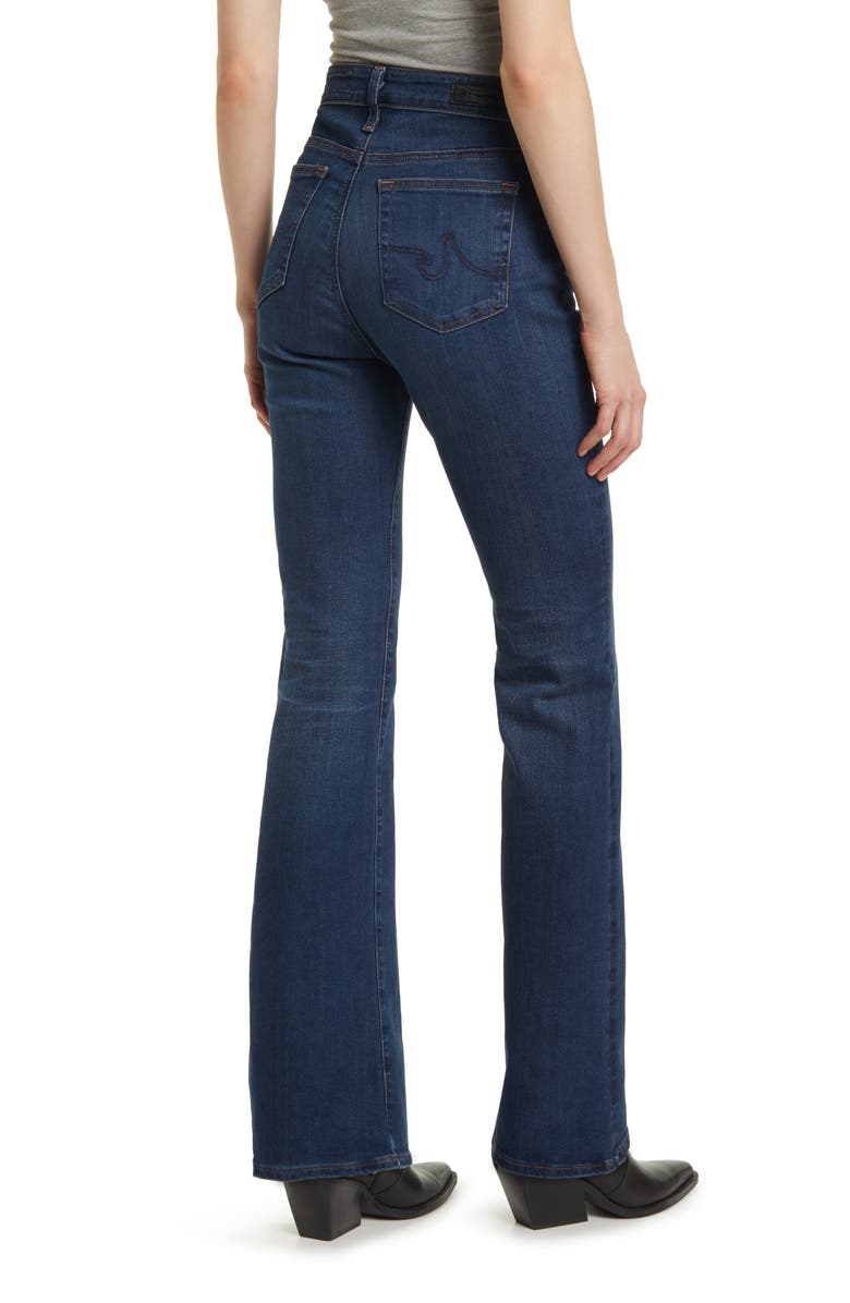 AG Farrah Mid Rise Bootcut Jeans, Alternate, color, 7 Years Dive