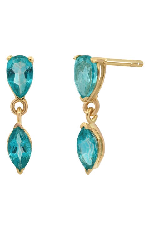 Paraiba Topaz Drop Earrings (Nordstrom Exclusive)