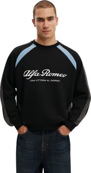 Cotton On Men's Box Fit Alfa Romeo Sweater