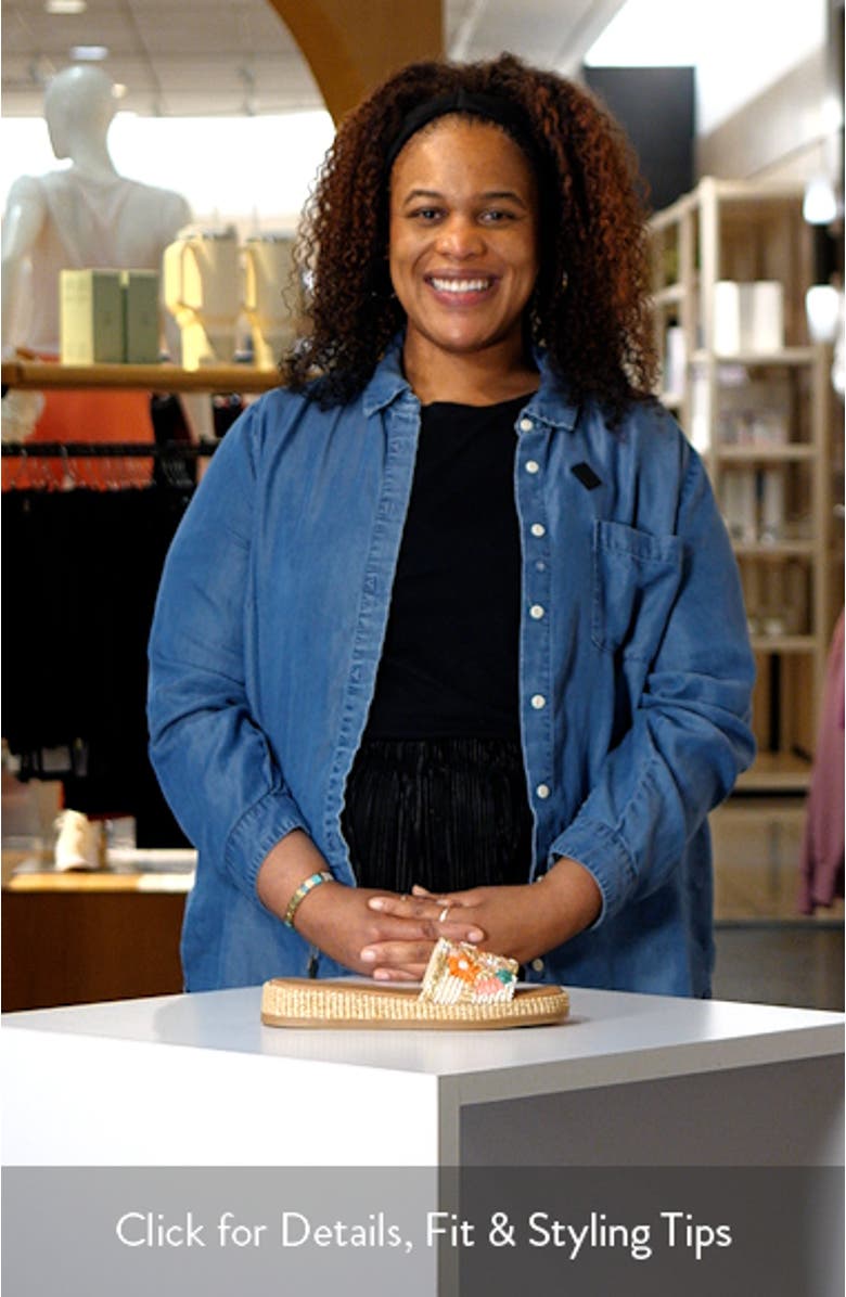 Boardwalk Beaded Slide Sandal, sales video thumbnail