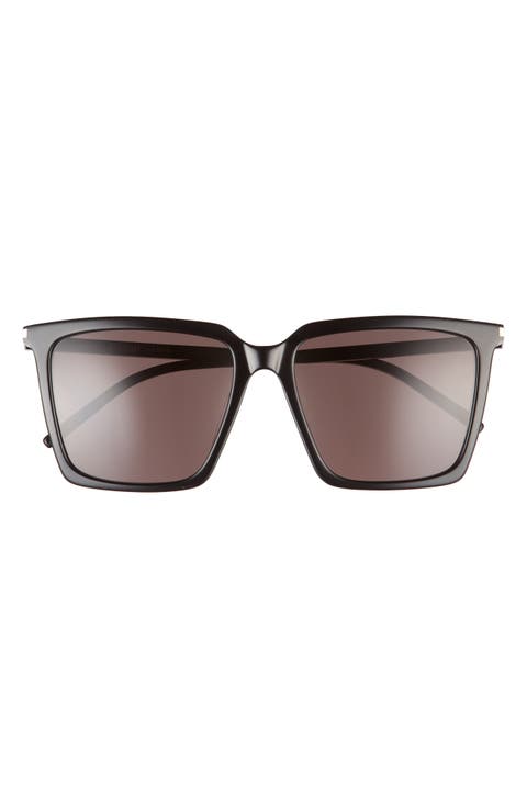 56mm Square Sunglasses