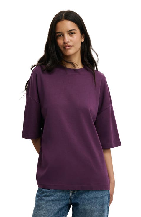 Women's The Oversized Crew Tee