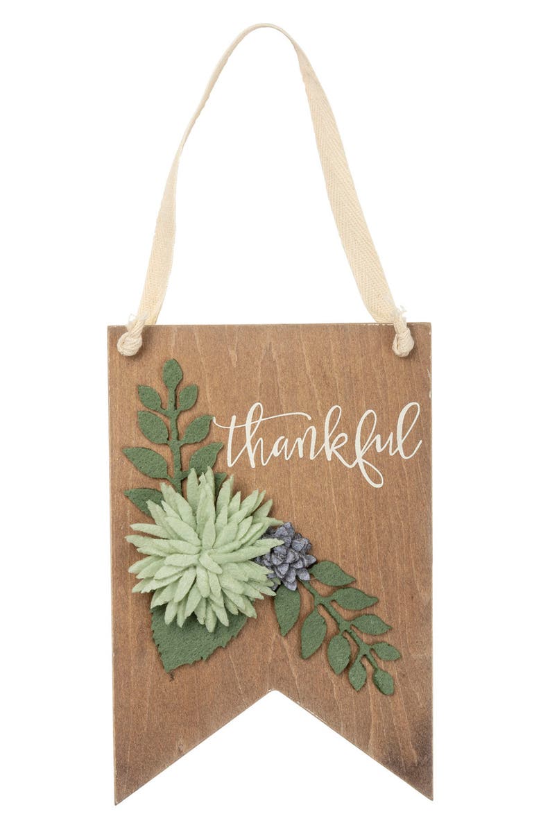 Primitives by Kathy Thankful Dimensional Sign, Main, color, 