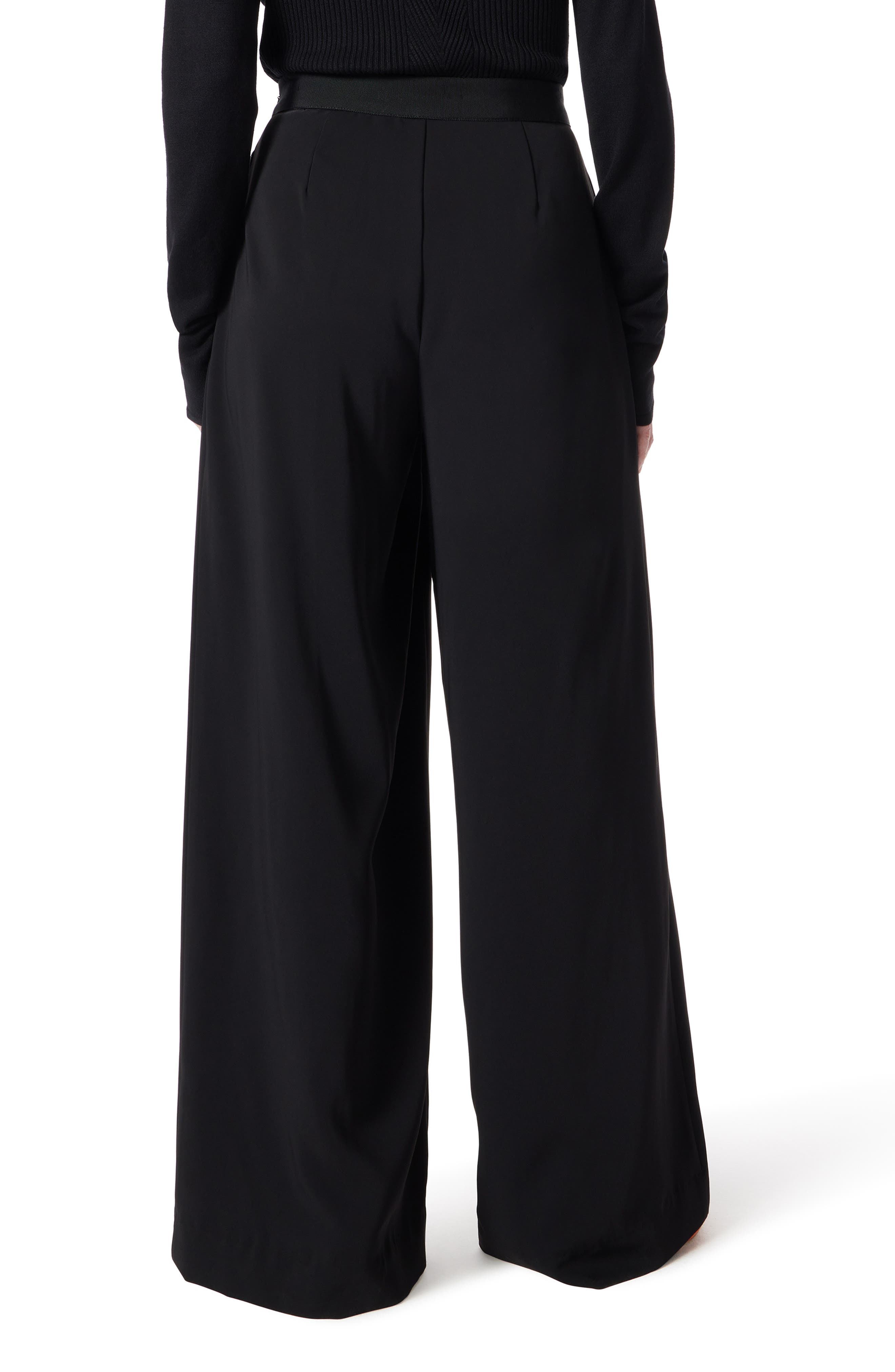 Pleated Wide Leg Pants - image 2
