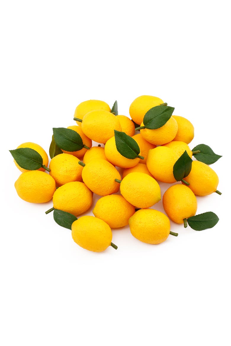 Lemons, Medium Bag of 24, Main, color, Yellow