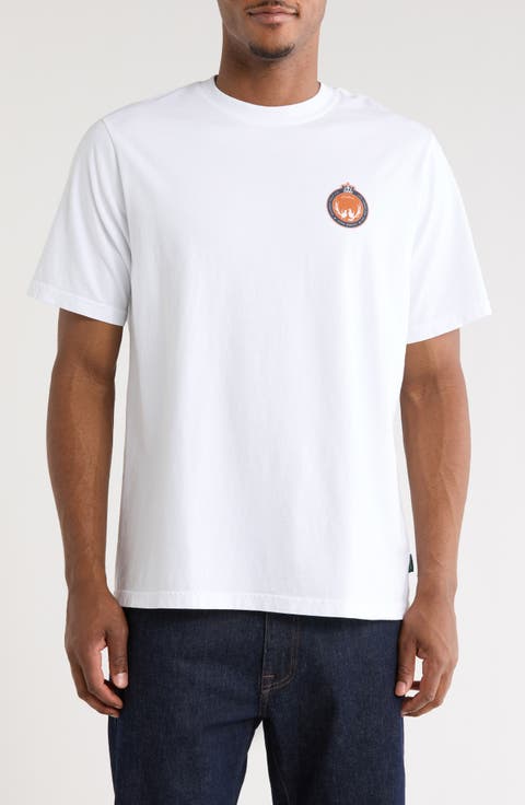Bermuda Maxwell Crest Cotton Graphic T-Shirt