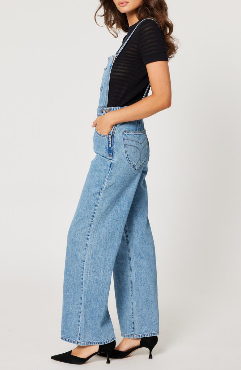 Rolla’s Charlie Denim Overalls, Alternate, color, 