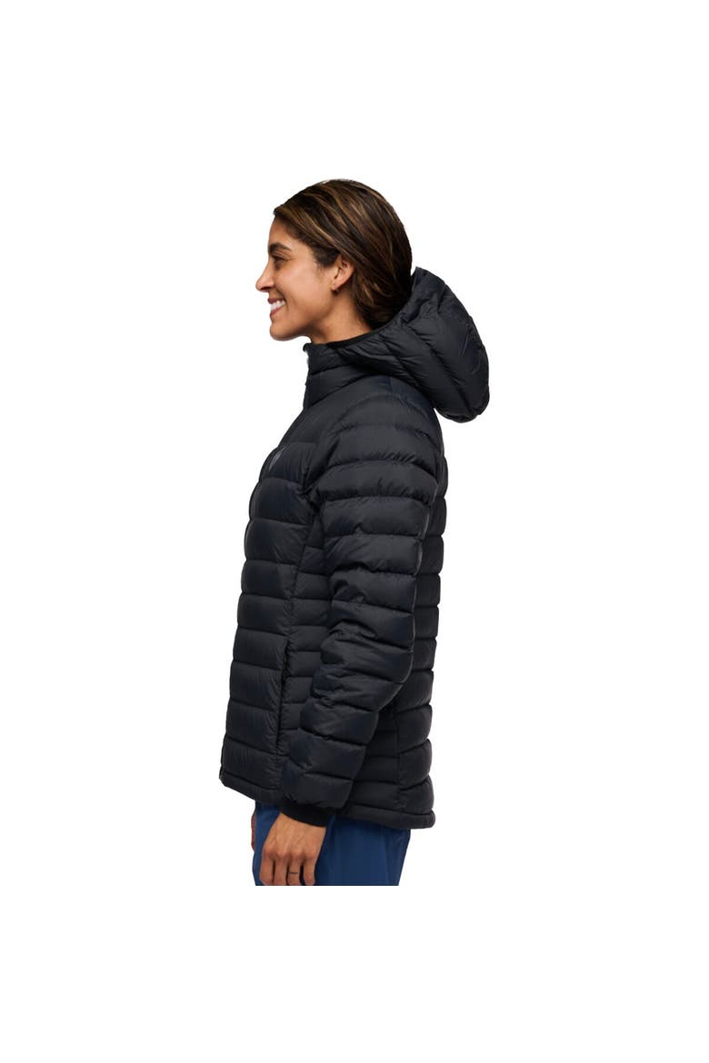 Access Down Hoodie - Women's, Alternate, color, Black