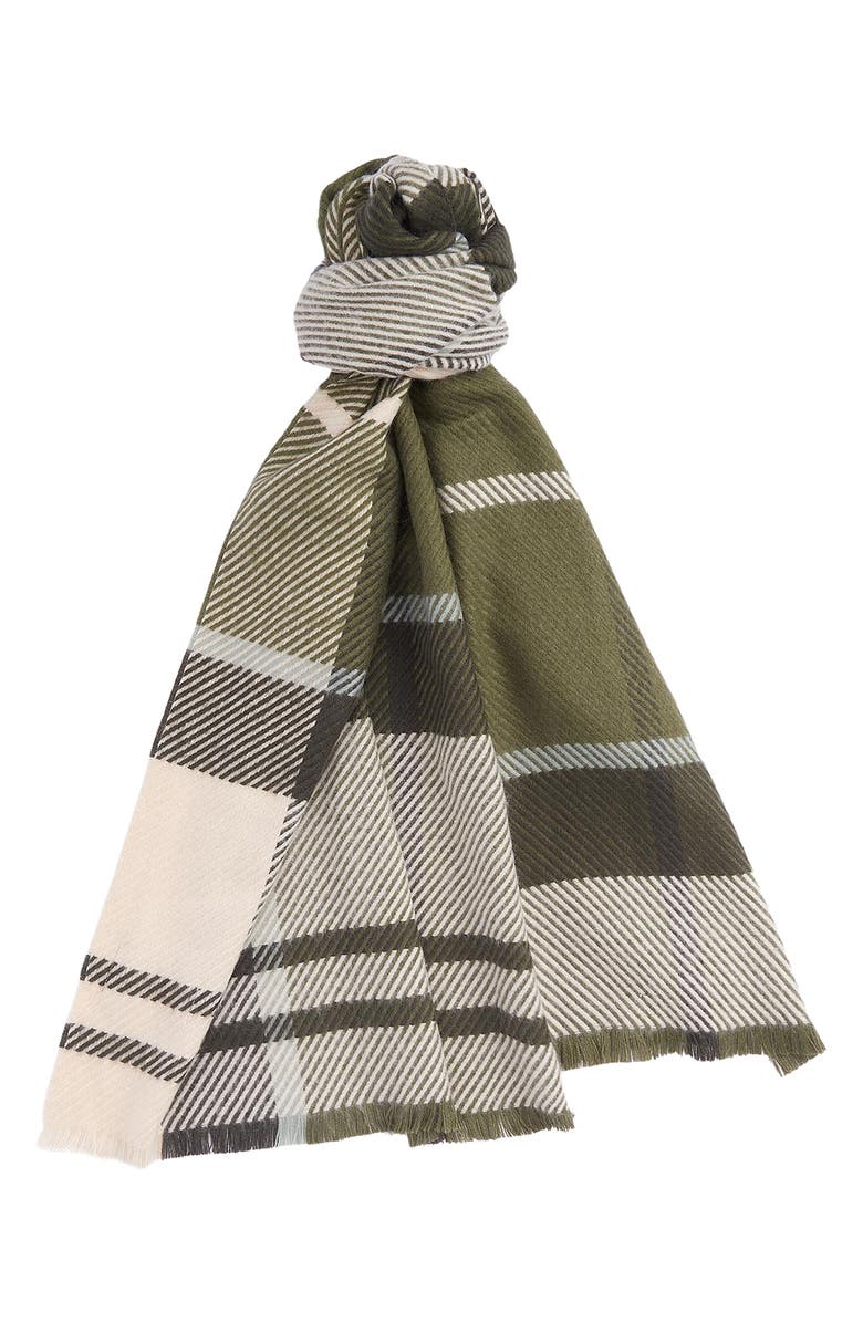 Barbour Blair Tartan Scarf, Alternate, color, 