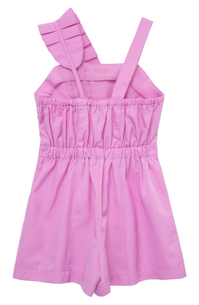 Habitual Kids Kids' Pleated Ruffle Romper, Alternate, color,