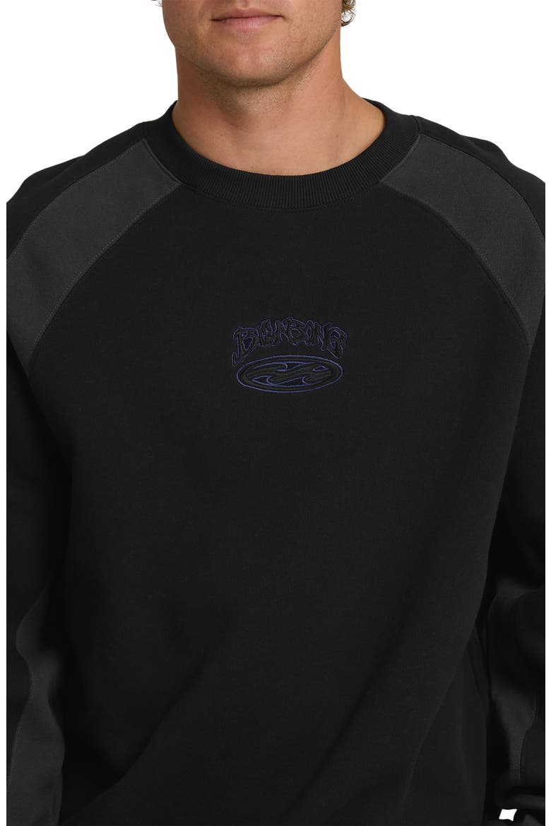 Bad Dog Embroidered Sweatshirt, Alternate, color, BLACK