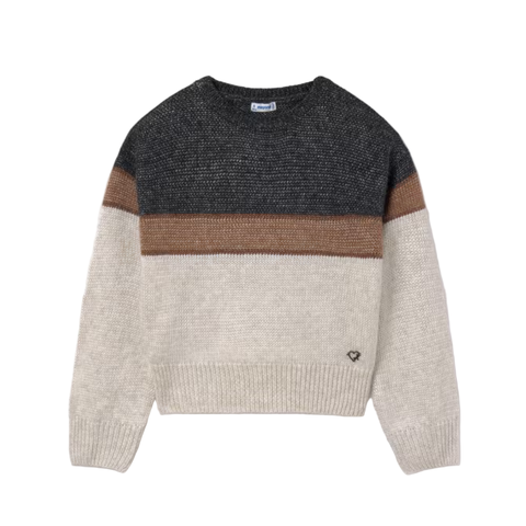 Color Block Sweater (Big Kid)