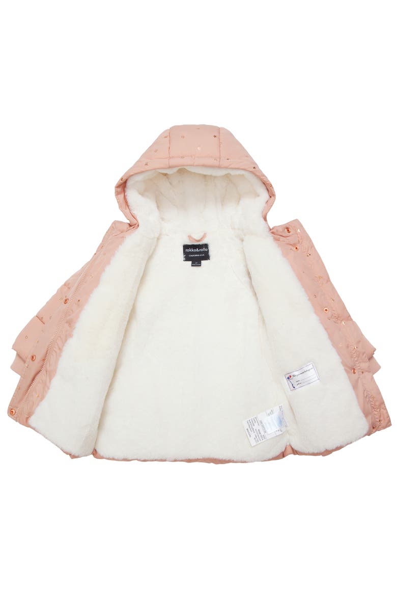 Kids' Starlight Winter Coat, Alternate, color, Rosy glow