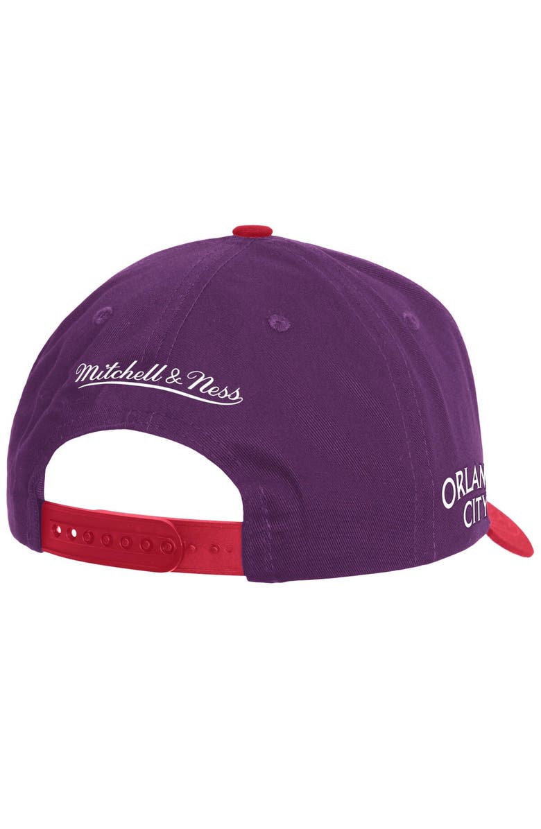 Mitchell & Ness Men's Mitchell & Ness Purple Orlando City SC 10th Anniversary Pro Adjustable Hat, Alternate, color, Purple