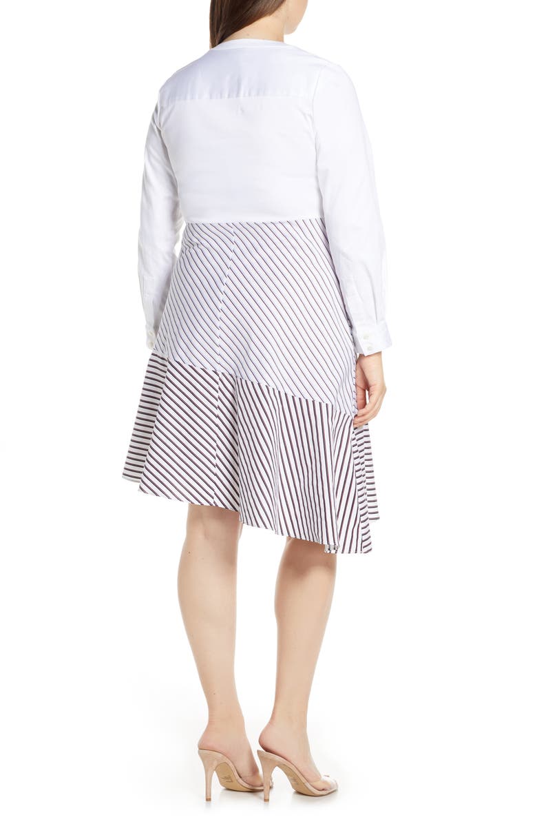 Chelsea28 Asymmetrical Shirtdress, Alternate, color, 