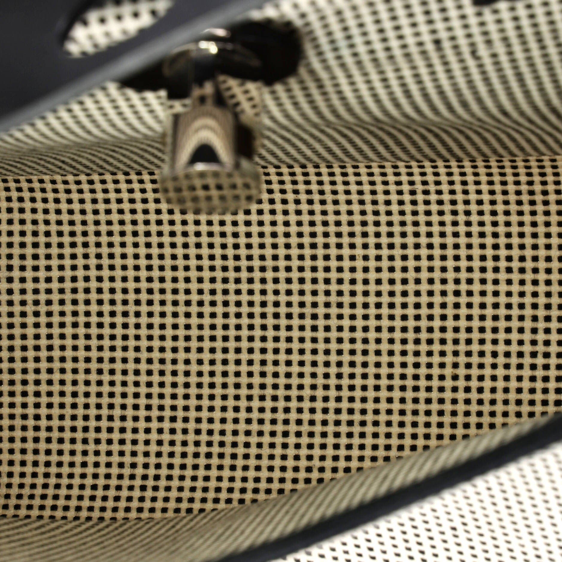 Pre-Owned Hermes Herbag Zip Criss Viking Toile and Leather 31, Alternate, color, Noir