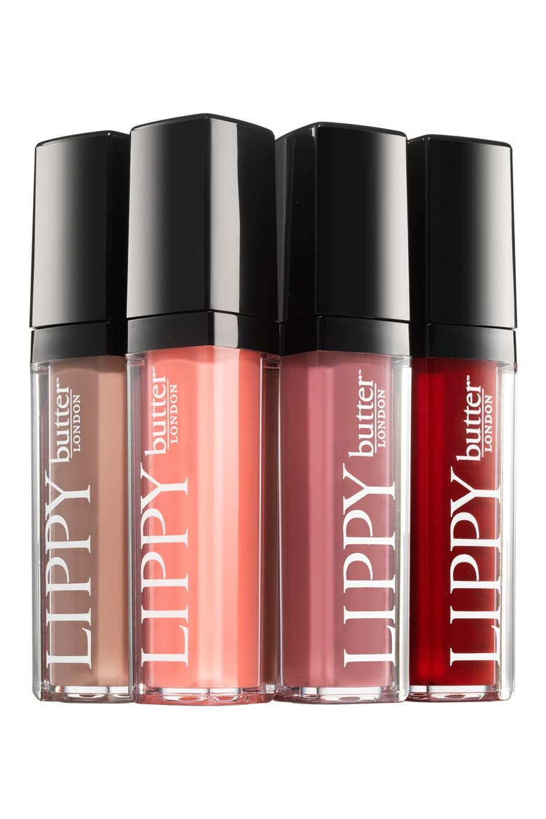 'The Posh Pout - Lippy' Liquid Lipstick Collection, Main, color, NO COLOR