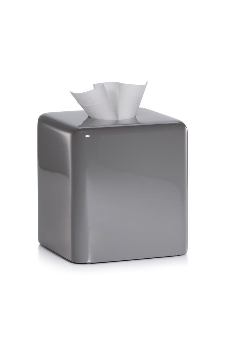 Domus Smoke Gloss Tissue Cover, Main, color, GREY