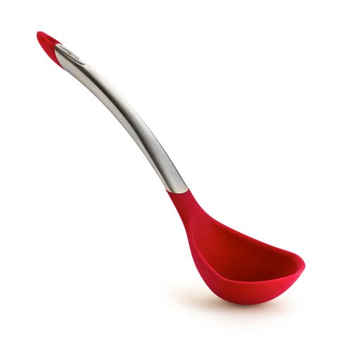 Silicone & Stainless Steel 12.25-Inch Ladle