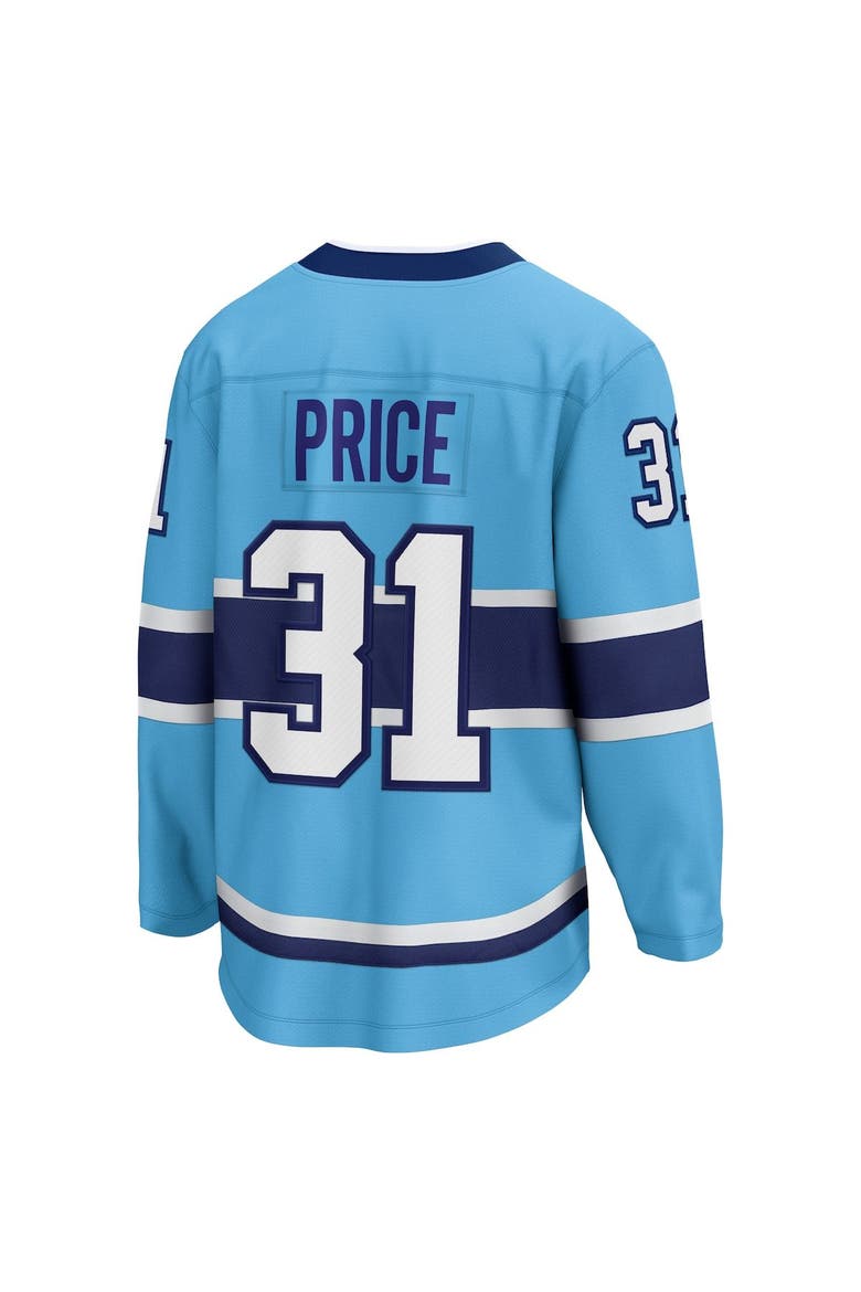 Men's Fanatics Branded Carey Price Light Blue Montreal Canadiens Special Edition 2.0 Breakaway Player Jersey, Alternate, color, Light Blue