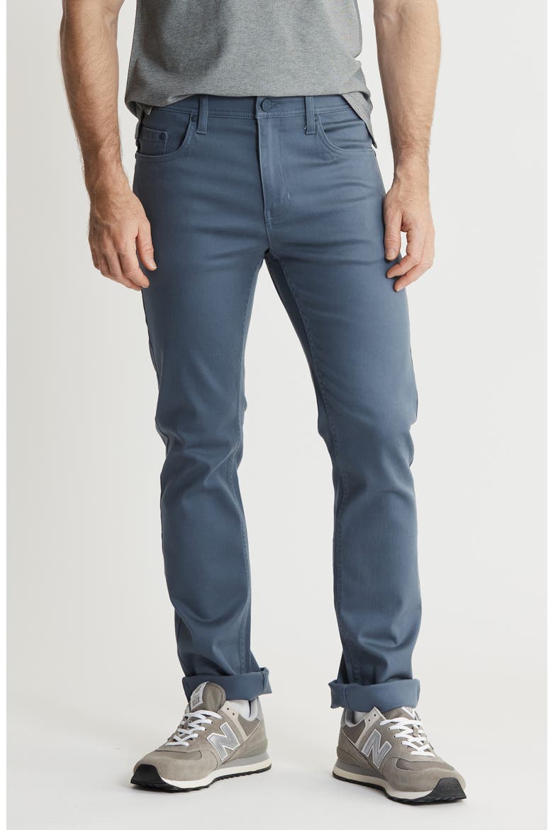 East Hampton Slim Leg Denim Pants, Main, color, BLUE