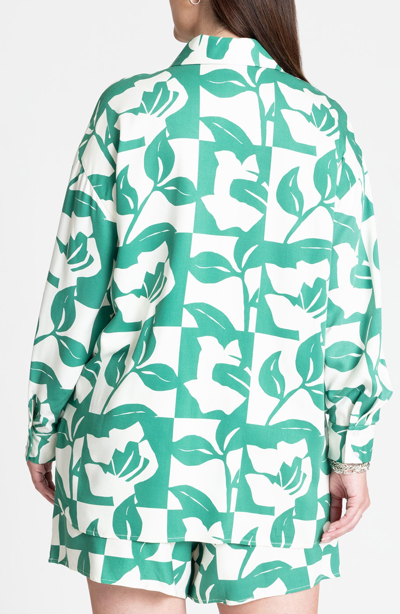 Relaxed Floral Shirt - image 2