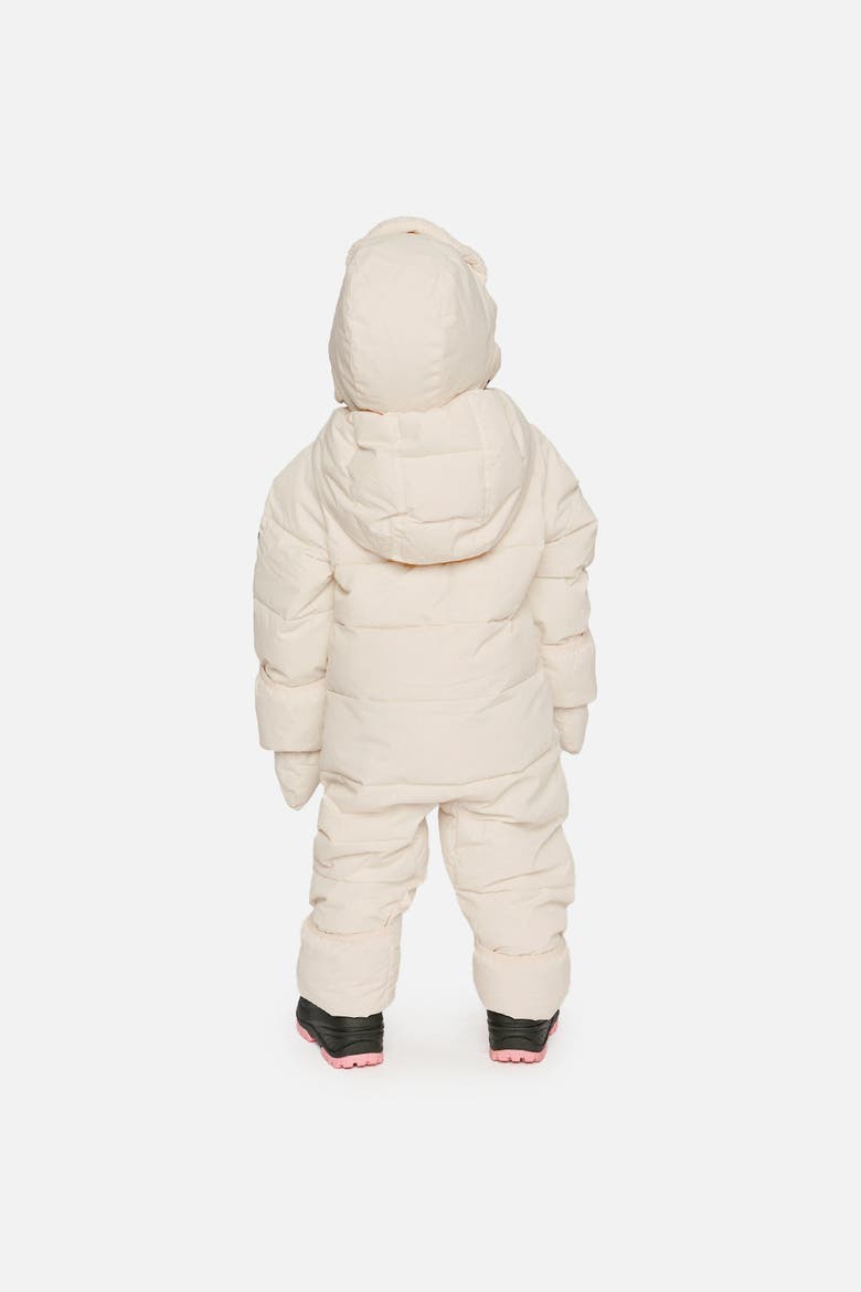 PrimaLoft Fleece-Lined One Piece Snowsuit, Alternate, color, Off-White