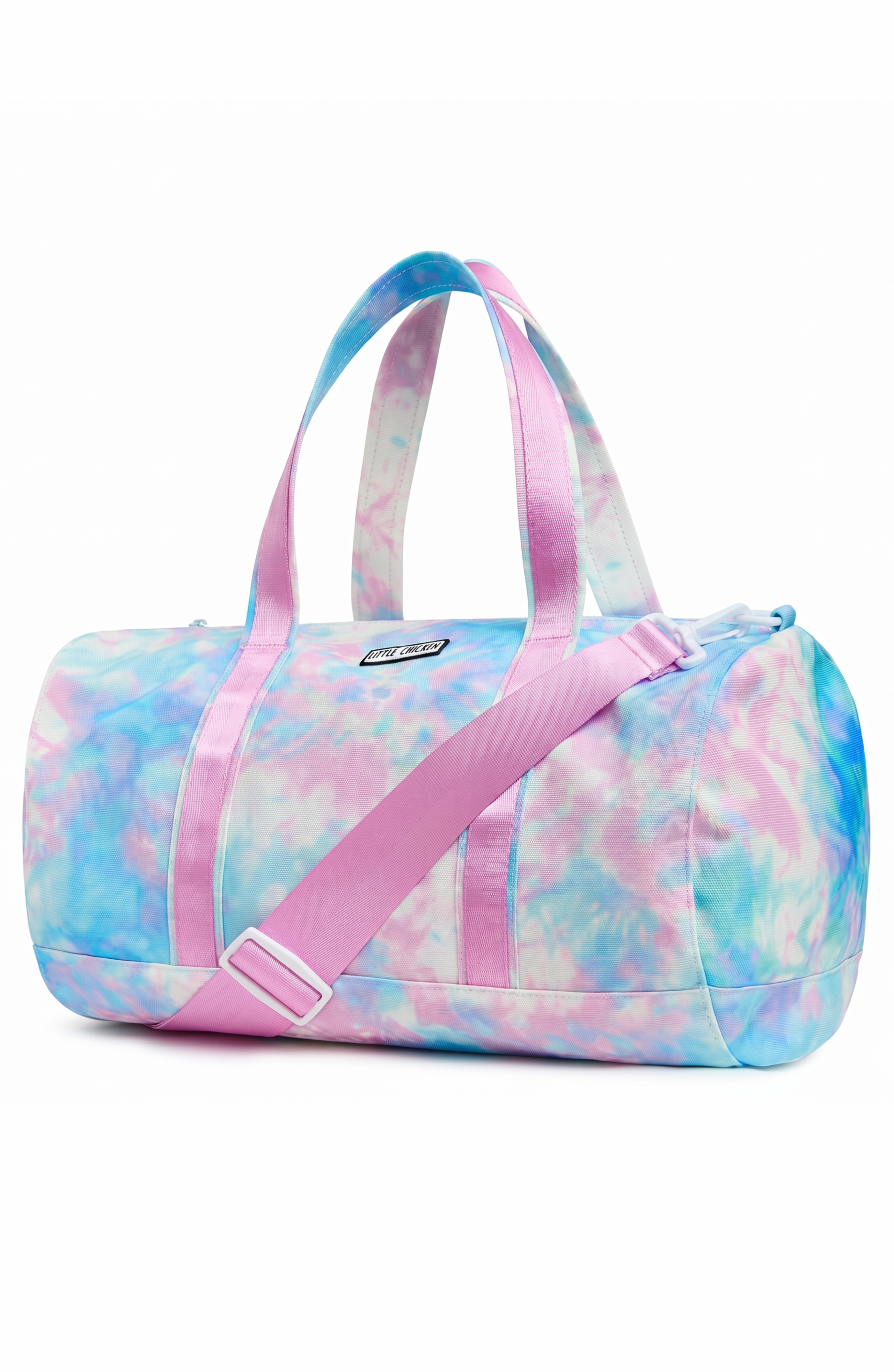 Little Chicken Kids' Travel Duffle Bag, Alternate, color, Pink/Blue Multi
